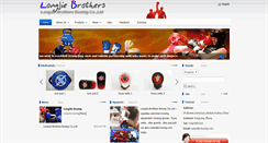 Desktop Screenshot of lj-boxing.com